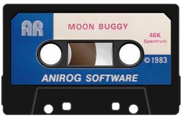 Cartridge artwork for Speed Buggy on the Sinclair ZX Spectrum.