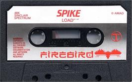 Cartridge artwork for Spike on the Sinclair ZX Spectrum.