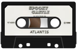 Cartridge artwork for Spooky Castle on the Sinclair ZX Spectrum.