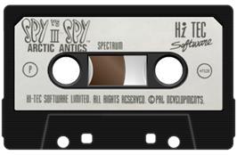 Cartridge artwork for Spy Vs. Spy 3 - Arctic Antics on the Sinclair ZX Spectrum.