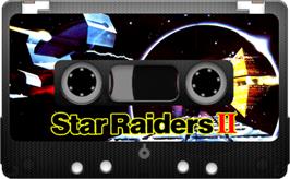 Cartridge artwork for Star Raiders II on the Sinclair ZX Spectrum.