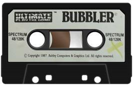 Cartridge artwork for Subbuteo on the Sinclair ZX Spectrum.