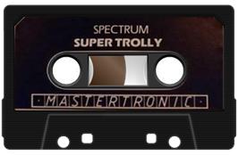 Cartridge artwork for Super Trolley on the Sinclair ZX Spectrum.