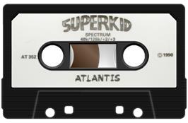 Cartridge artwork for Superkid on the Sinclair ZX Spectrum.