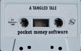 Cartridge artwork for Tangled Tale, A on the Sinclair ZX Spectrum.