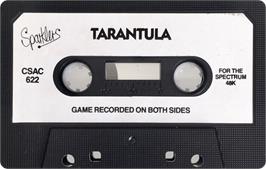 Cartridge artwork for Tarantula on the Sinclair ZX Spectrum.