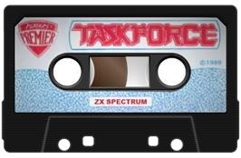 Cartridge artwork for Task Force on the Sinclair ZX Spectrum.