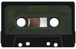 Cartridge artwork for Teenage Mutant Hero Turtles on the Sinclair ZX Spectrum.