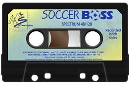 Cartridge artwork for The Boss on the Sinclair ZX Spectrum.