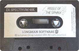 Cartridge artwork for The Guild of Thieves on the Sinclair ZX Spectrum.