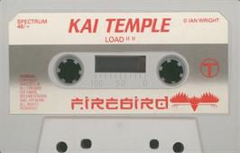 Cartridge artwork for The Ice Temple on the Sinclair ZX Spectrum.
