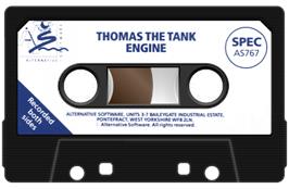 Cartridge artwork for Thomas The Tank Engine And Friends on the Sinclair ZX Spectrum.