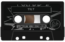 Cartridge artwork for Tilt on the Sinclair ZX Spectrum.