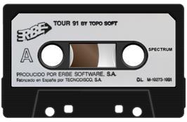 Cartridge artwork for Tour 91 on the Sinclair ZX Spectrum.