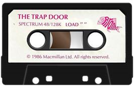 Cartridge artwork for Trap Door, The on the Sinclair ZX Spectrum.