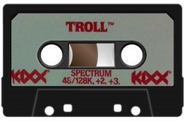 Cartridge artwork for Troll on the Sinclair ZX Spectrum.
