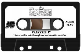 Cartridge artwork for Valkyrie 17 on the Sinclair ZX Spectrum.