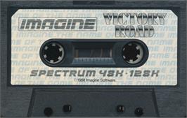 Cartridge artwork for Victory Road on the Sinclair ZX Spectrum.