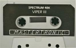 Cartridge artwork for Viper 3 on the Sinclair ZX Spectrum.