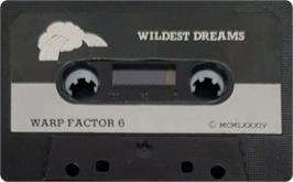 Cartridge artwork for Warp Factor 6 on the Sinclair ZX Spectrum.