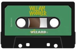 Cartridge artwork for William Wobbler on the Sinclair ZX Spectrum.