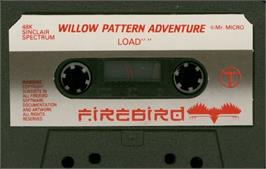 Cartridge artwork for Willow Pattern on the Sinclair ZX Spectrum.