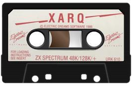 Cartridge artwork for Xarq - The Zimmerman Trenches on the Sinclair ZX Spectrum.