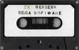 Cartridge artwork for Zx Berserk on the Sinclair ZX Spectrum.