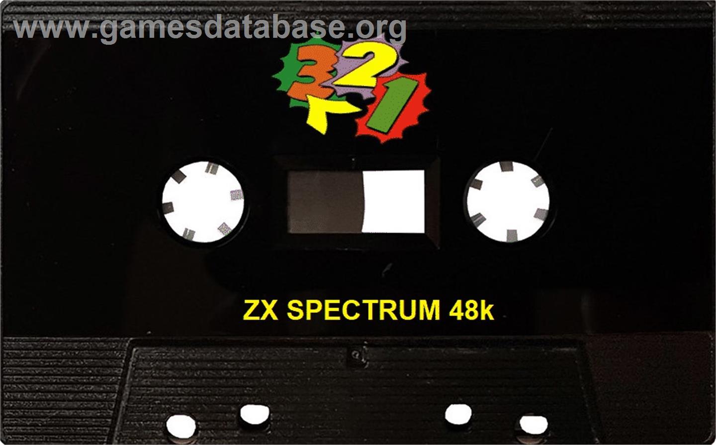 3-2-1 - Sinclair ZX Spectrum - Artwork - Cartridge