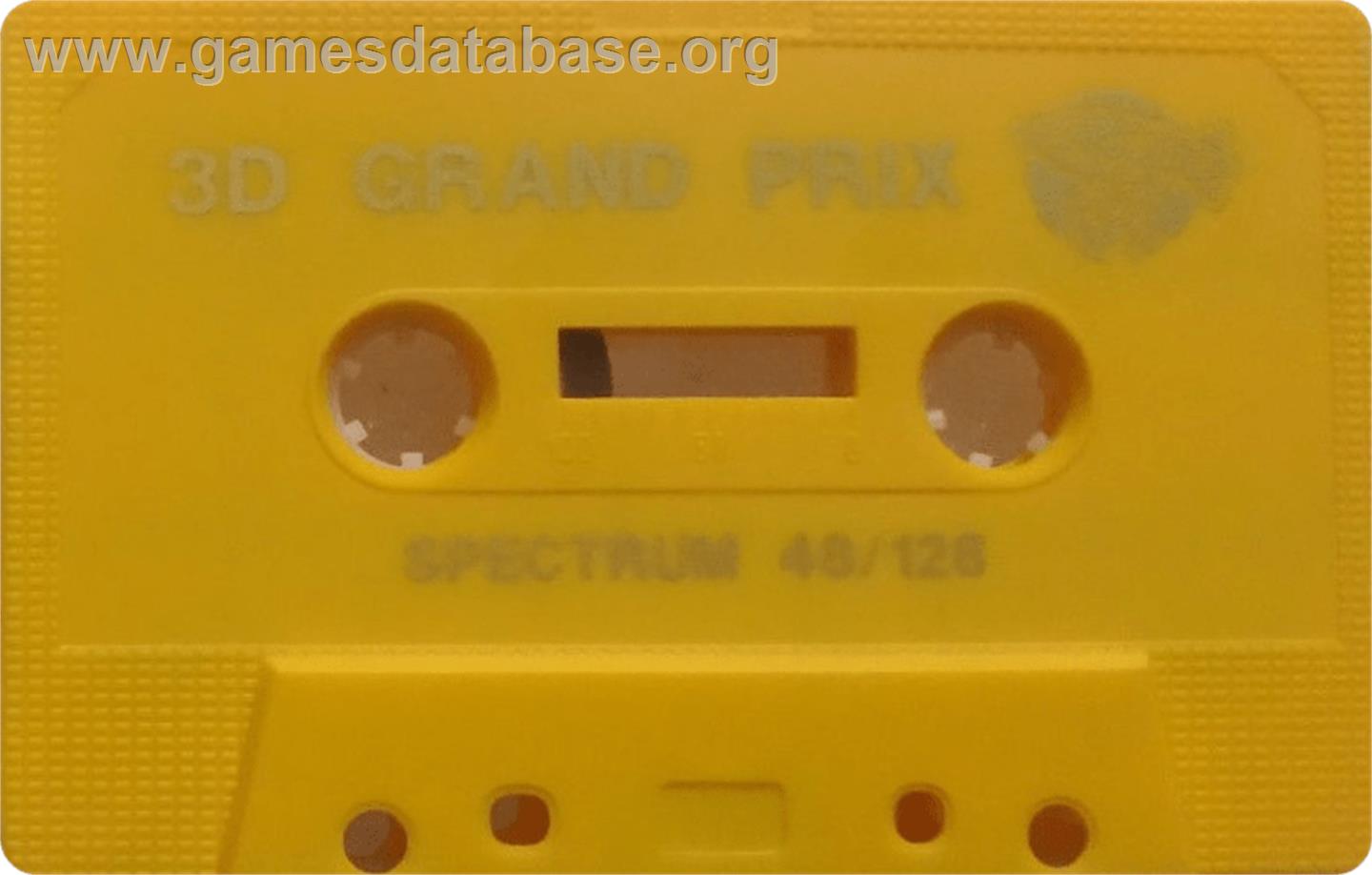 3D Grand Prix Championship - Sinclair ZX Spectrum - Artwork - Cartridge
