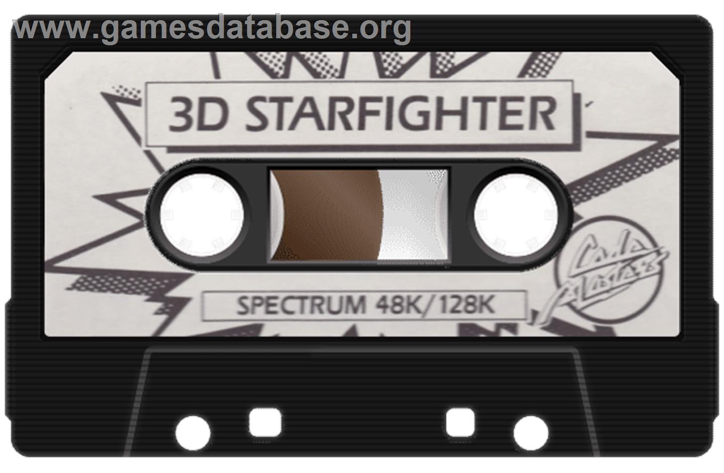 3D Starfighter - Sinclair ZX Spectrum - Artwork - Cartridge