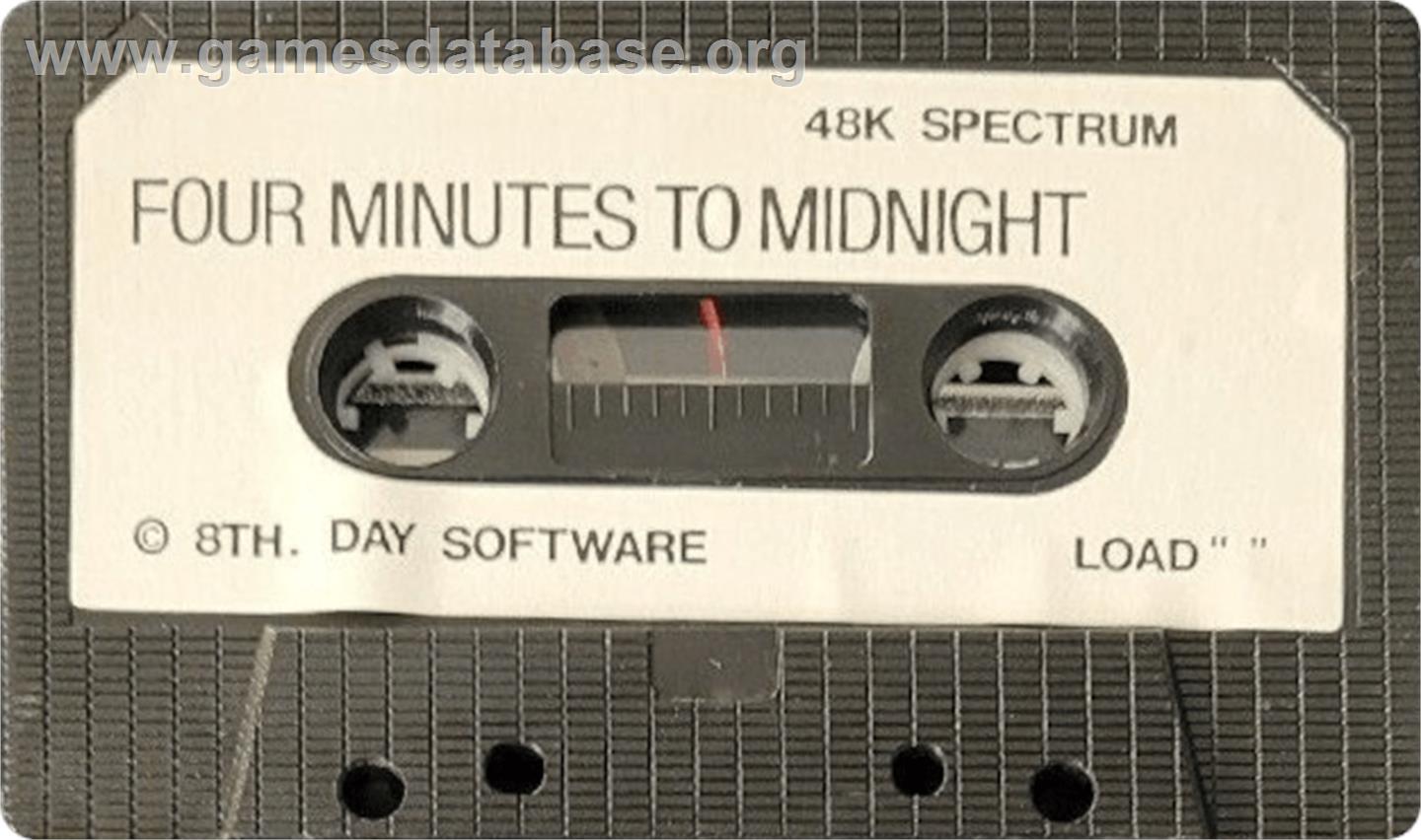 4 Minute Warning - Sinclair ZX Spectrum - Artwork - Cartridge