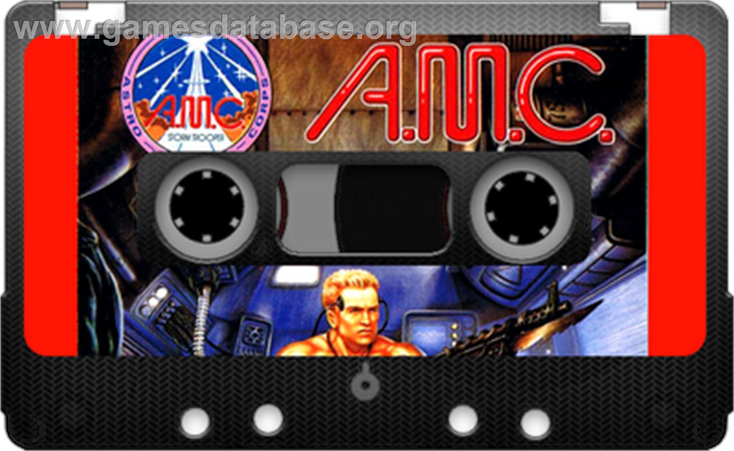 A.M.C.: Astro Marine Corps - Sinclair ZX Spectrum - Artwork - Cartridge