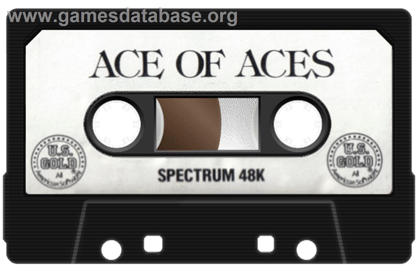 Ace of Aces - Sinclair ZX Spectrum - Artwork - Cartridge