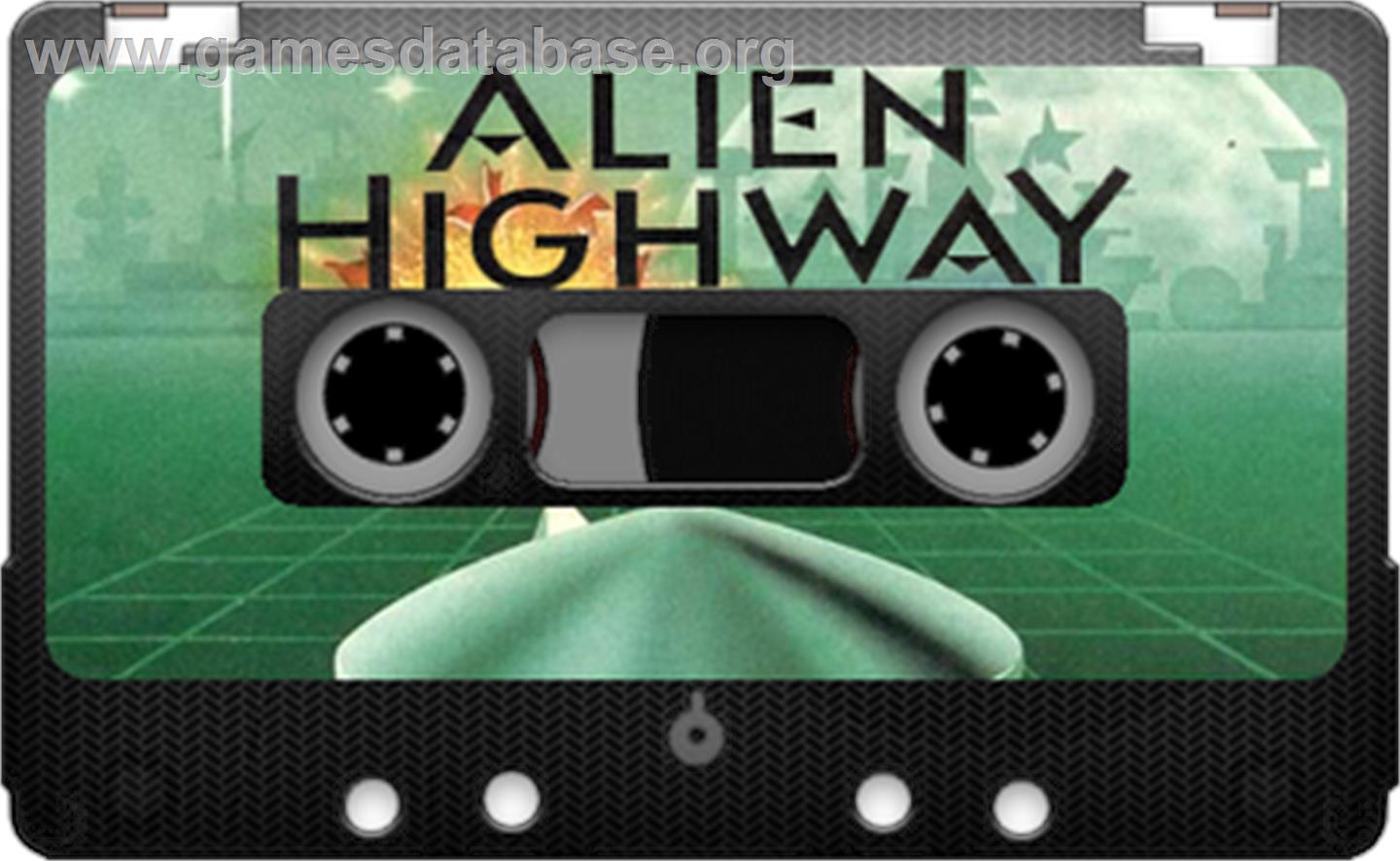 Alien Highway: Encounter 2 - Sinclair ZX Spectrum - Artwork - Cartridge