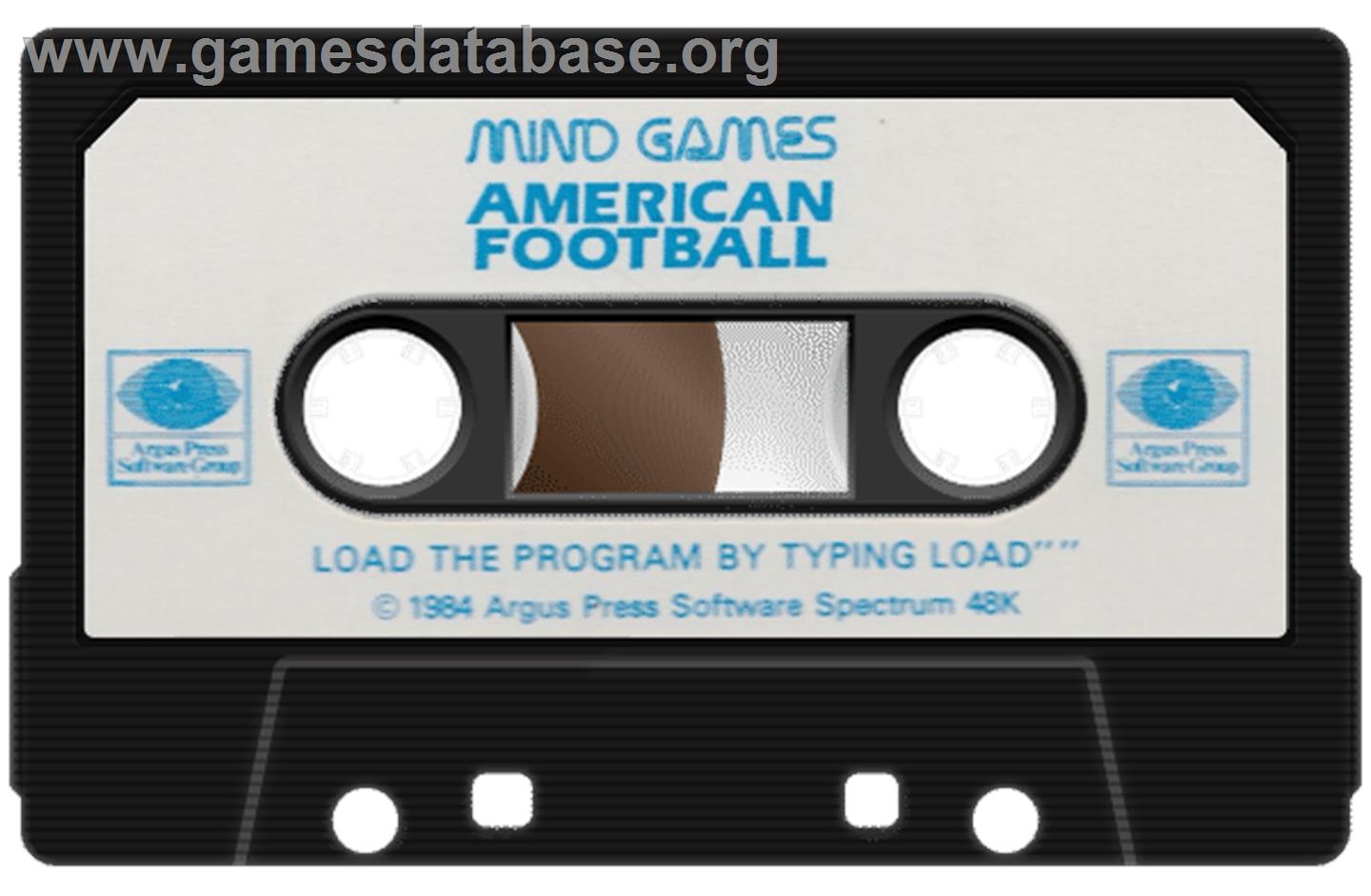 American Football - Sinclair ZX Spectrum - Artwork - Cartridge