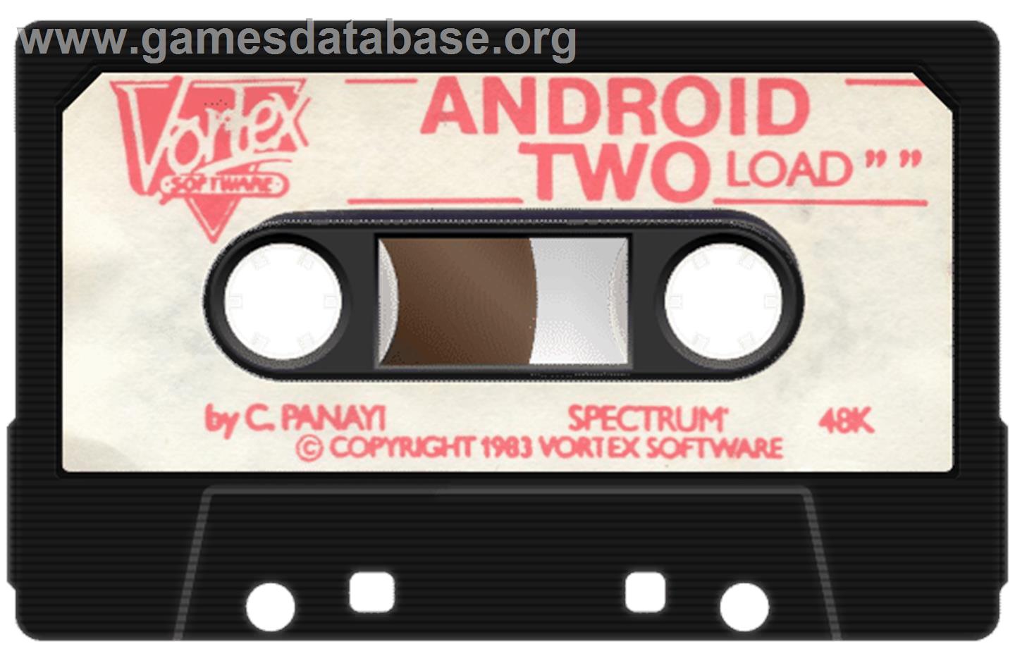 Android Two - Sinclair ZX Spectrum - Artwork - Cartridge