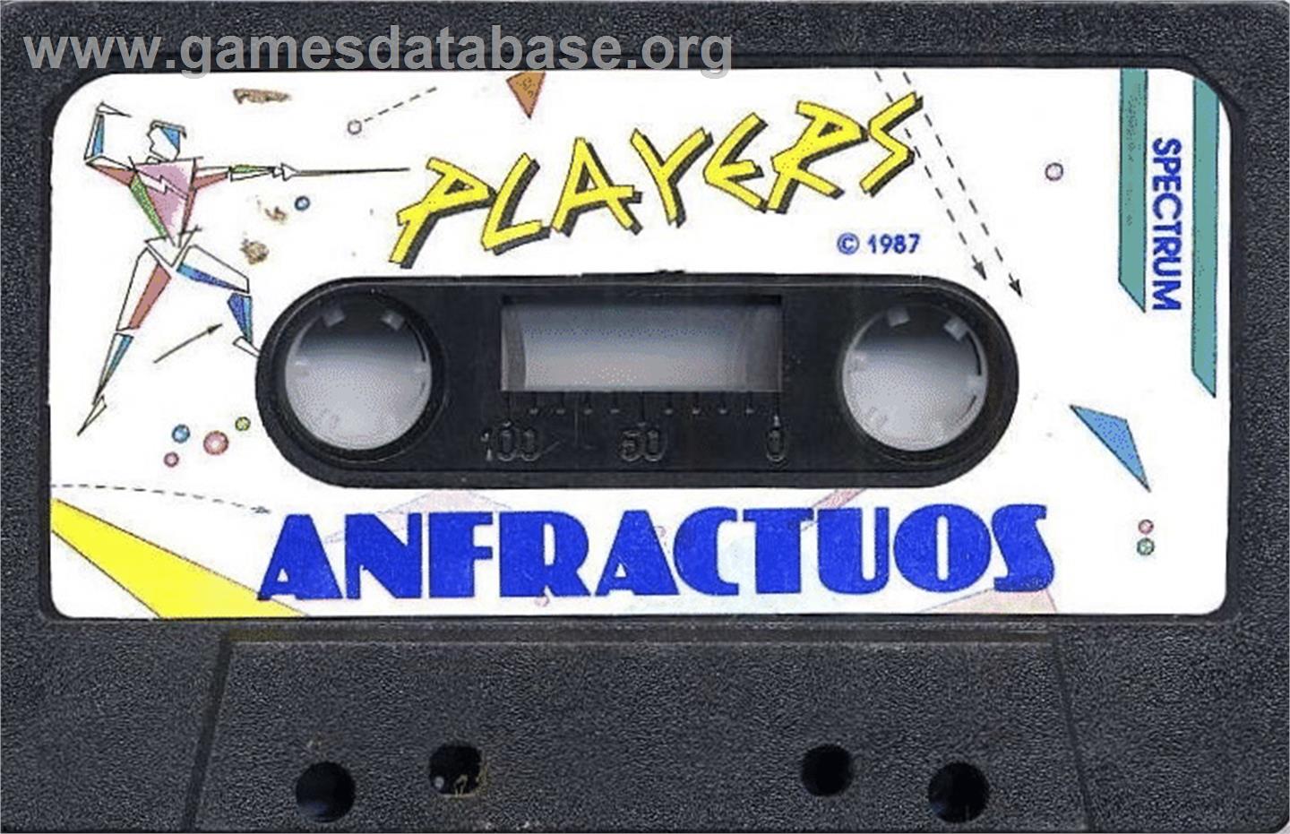 Anfractuos - Sinclair ZX Spectrum - Artwork - Cartridge