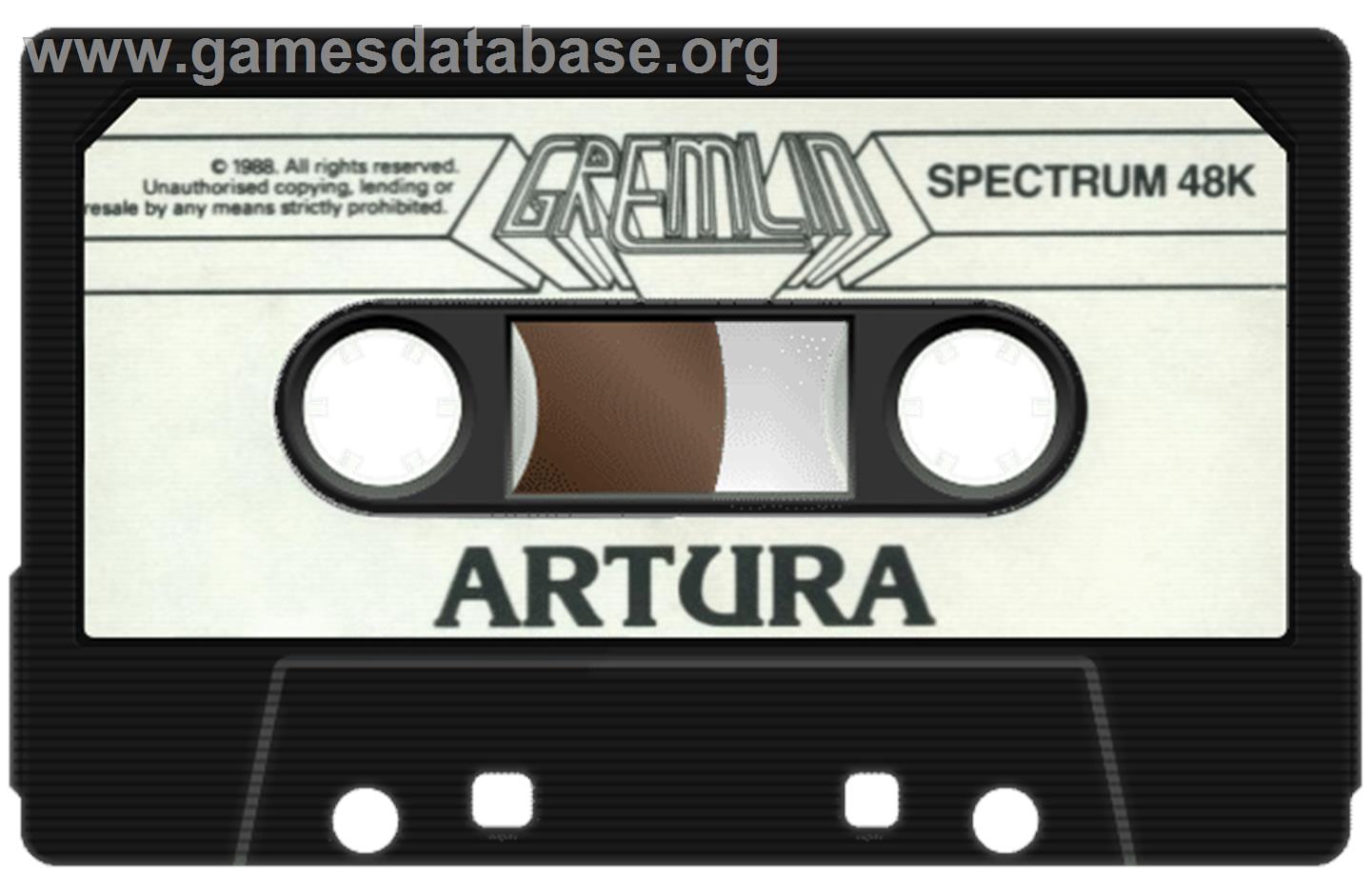 Artura - Sinclair ZX Spectrum - Artwork - Cartridge