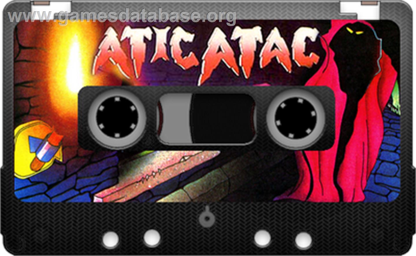 Atic Atac - Sinclair ZX Spectrum - Artwork - Cartridge