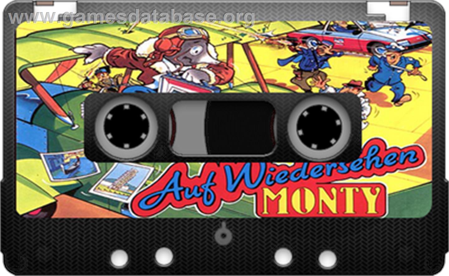 Auf Wiedersehen Monty - Sinclair ZX Spectrum - Artwork - Cartridge
