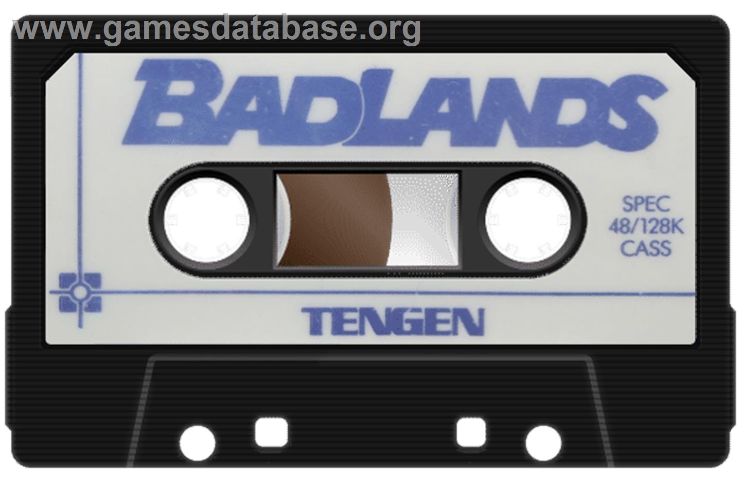 Bad Dudes - Sinclair ZX Spectrum - Artwork - Cartridge
