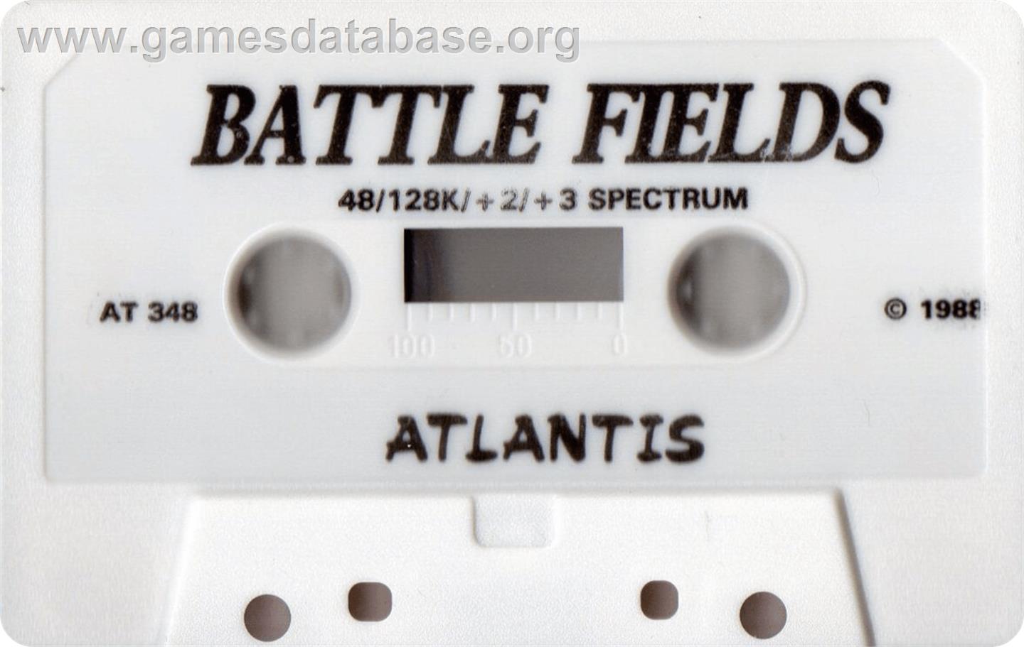 Battle Field - Sinclair ZX Spectrum - Artwork - Cartridge