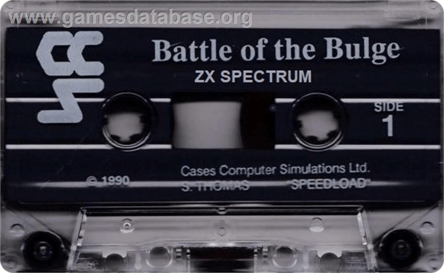 Battle Of The Bulge - Sinclair ZX Spectrum - Artwork - Cartridge