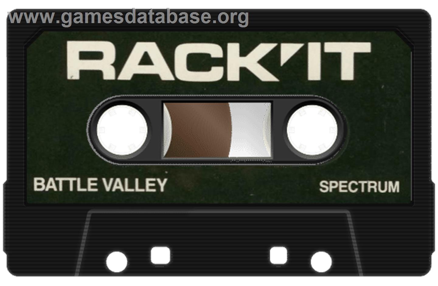 Battle Valley - Sinclair ZX Spectrum - Artwork - Cartridge