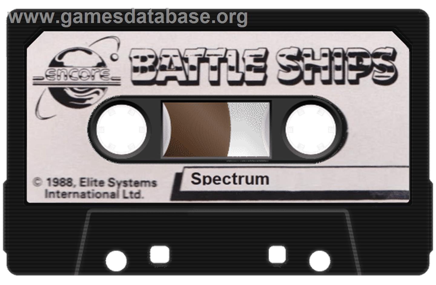 Battleship - Sinclair ZX Spectrum - Artwork - Cartridge