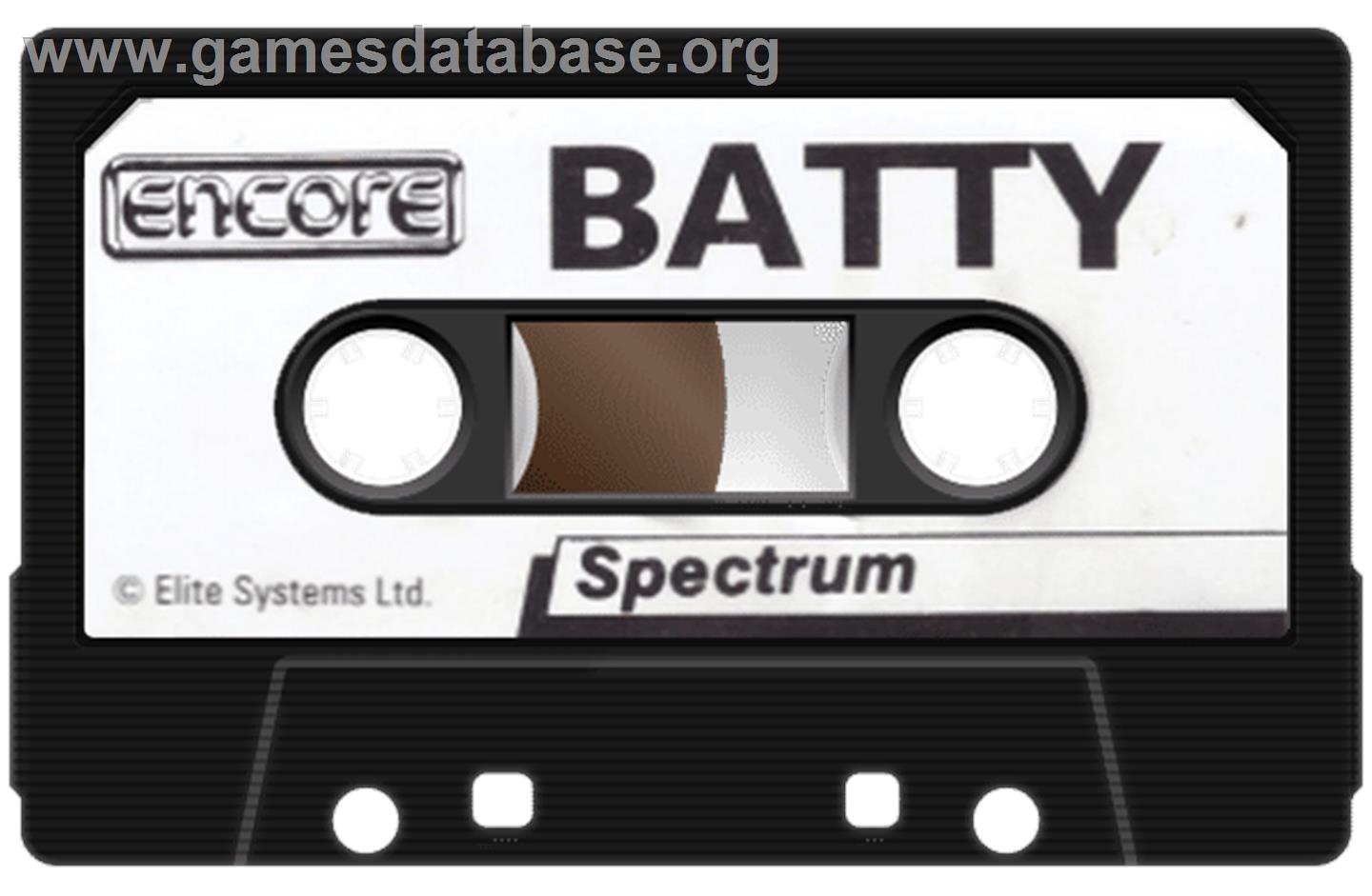 Batty - Sinclair ZX Spectrum - Artwork - Cartridge