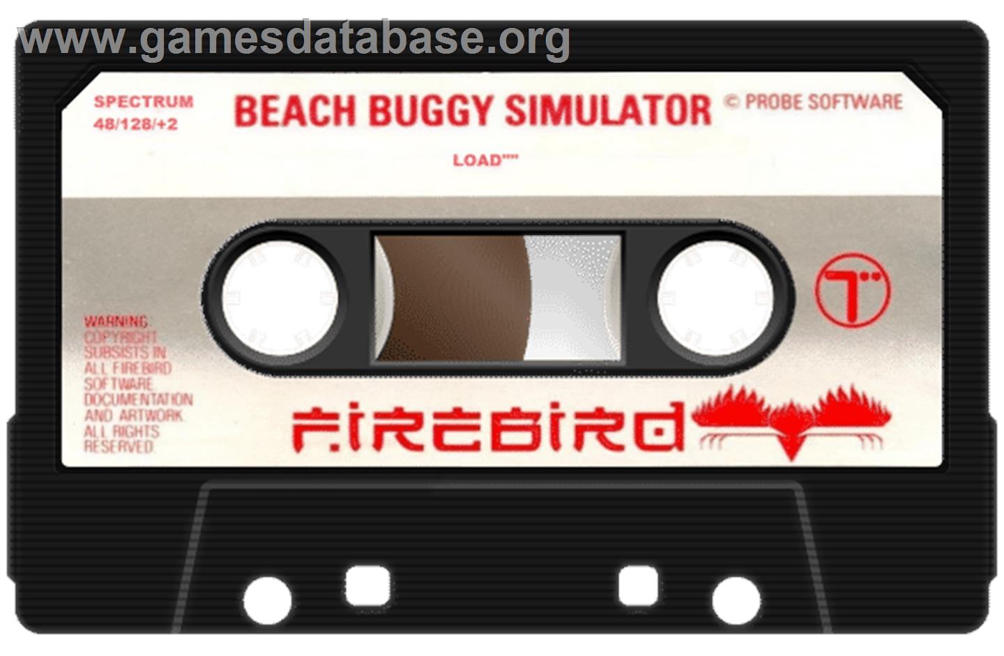 Beach Buggy Simulator - Sinclair ZX Spectrum - Artwork - Cartridge