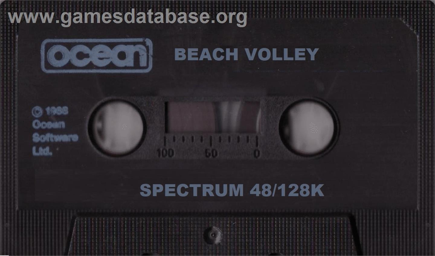 Beach Volley - Sinclair ZX Spectrum - Artwork - Cartridge