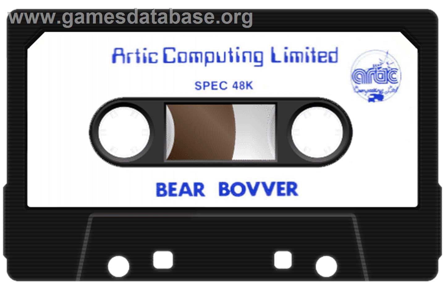 Bear Bovver - Sinclair ZX Spectrum - Artwork - Cartridge